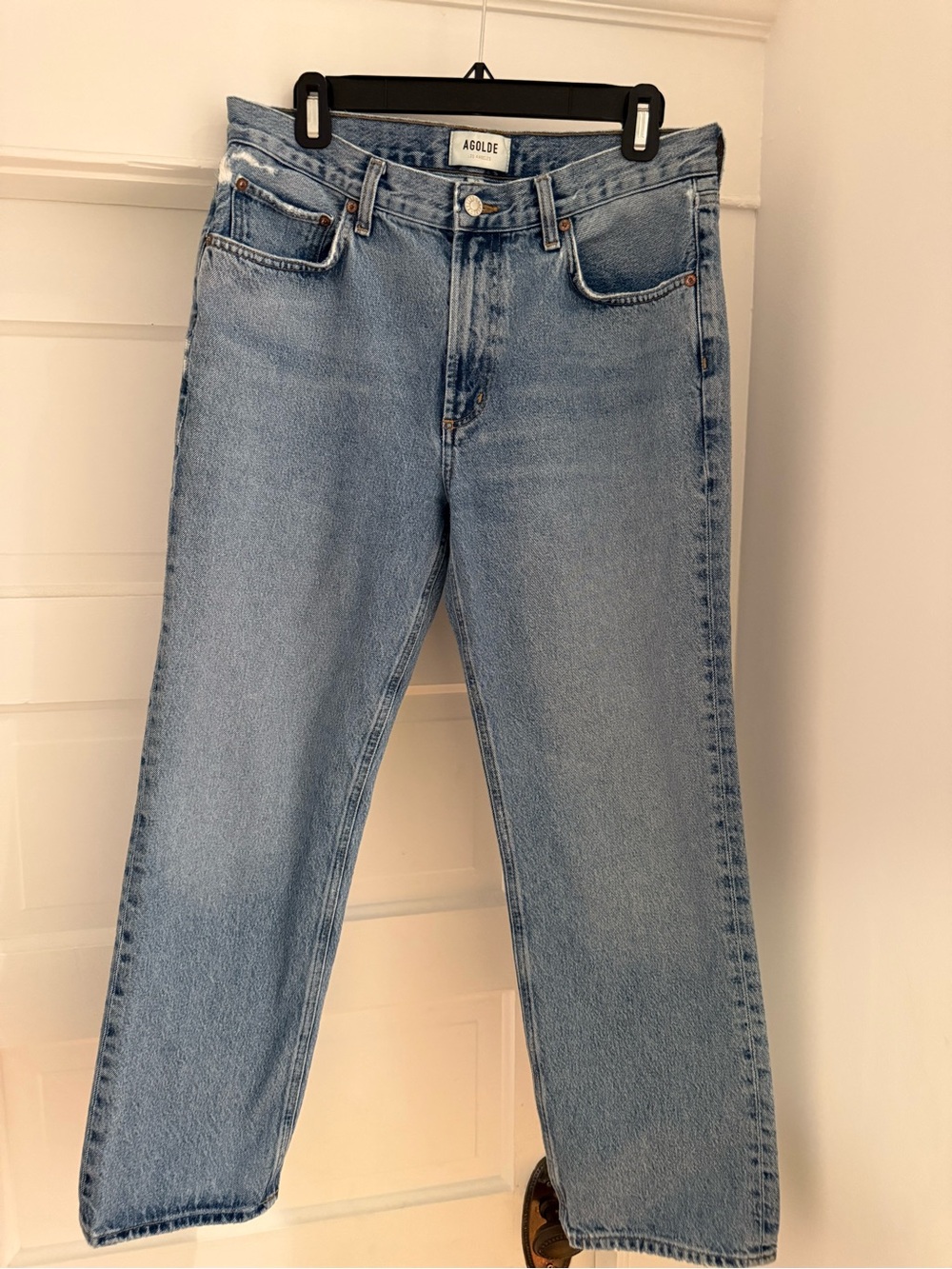 AGOLDE Valen Mid-Rise Straight Jeans Size 29